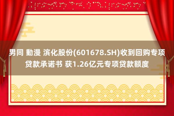 男同 動漫 滨化股份(601678.SH)收到回购专项贷款承诺书 获1.26亿元专项贷款额度