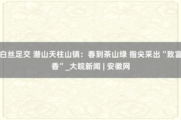 白丝足交 潜山天柱山镇：春到茶山绿 指尖采出“致富香”_大皖新闻 | 安徽网