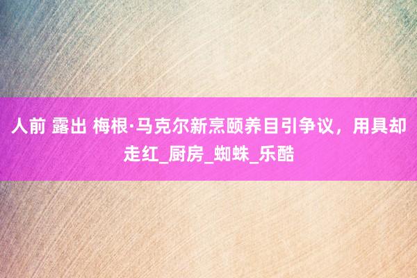 人前 露出 梅根·马克尔新烹颐养目引争议，用具却走红_厨房_蜘蛛_乐酷