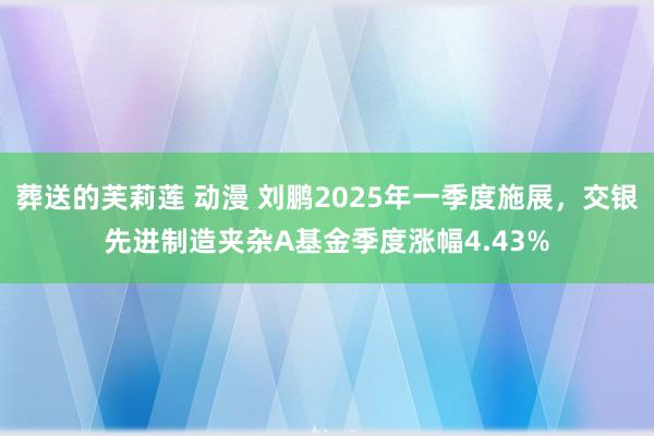 葬送的芙莉莲 动漫 刘鹏2025年一季度施展，交银先进制造夹杂A基金季度涨幅4.43%